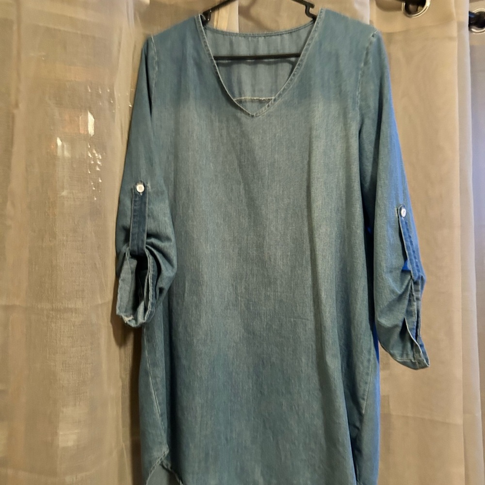 Denim Blue Women's Dress
